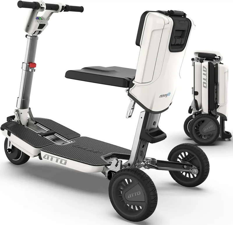 ATTO Folding Travel Powered Mobility Scooter